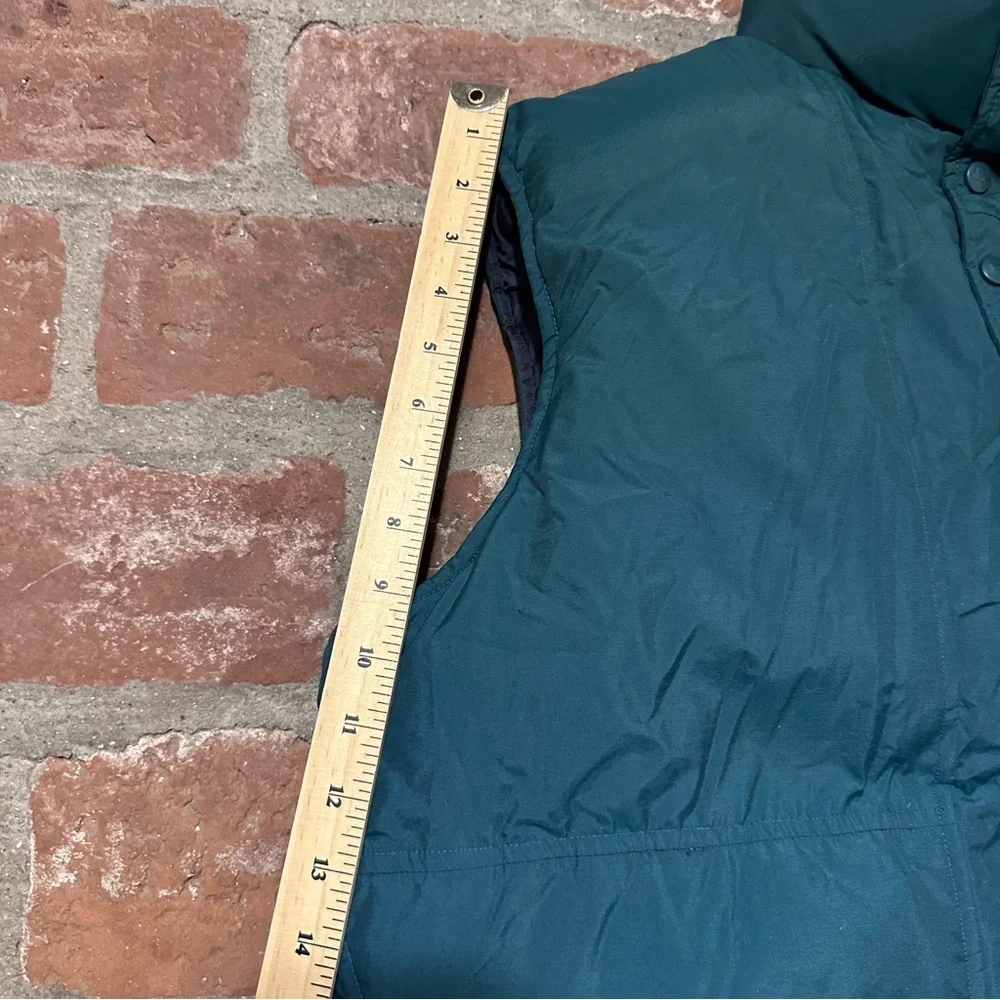 Men's Forest Green Vintage 90s REI Down Puffer Vest XL Outdoor Camping Hiking